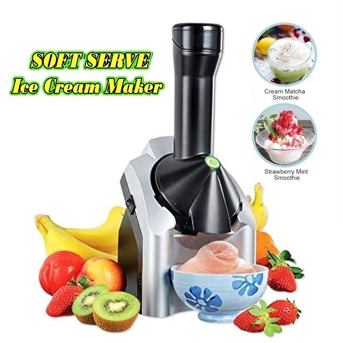 Syntrox Eismaschine Für Gefrorene Früchte – Turbo-Eiscreme Aus Bananen, Beeren & Mehr, Einfach & Schnell