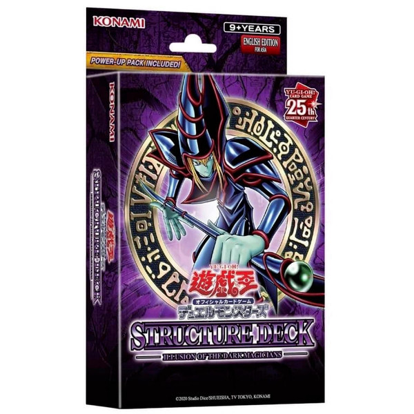 yugioh structure deck illusion of the dark magicians Yu-Gi-Oh! Official Card Game Duel Monsters CG1906-AE New Blue-Eyes & Dark Magician