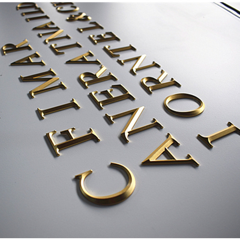 Customized Three-Dimensional Engraving Pure Brass Solid Three ...