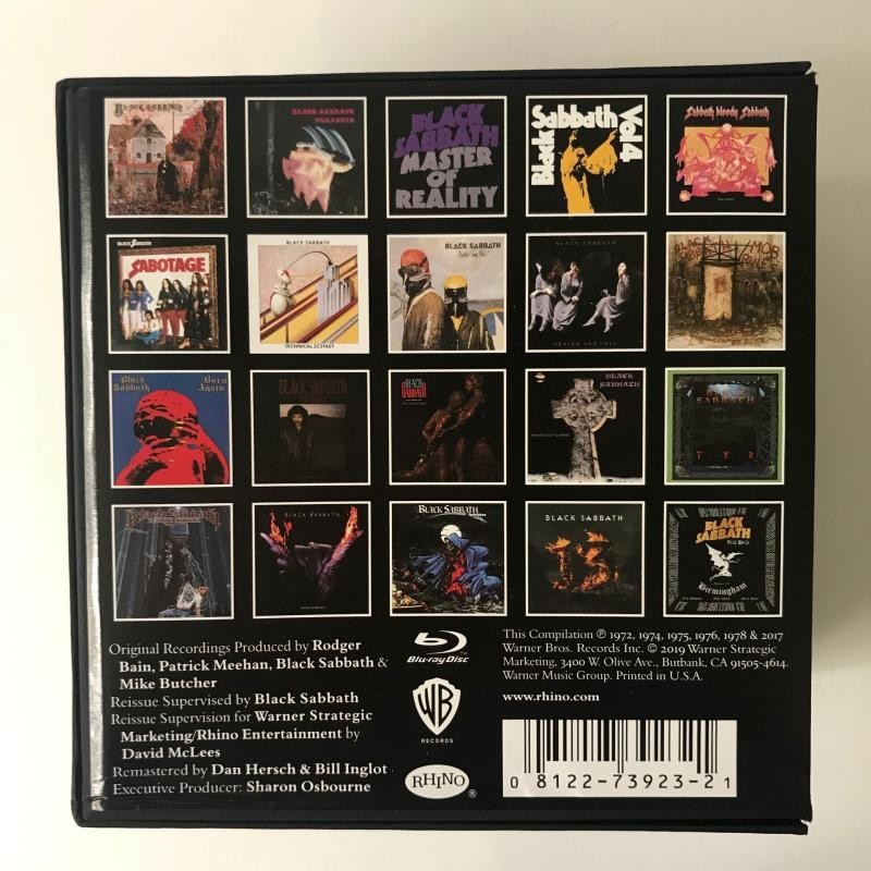 BLACK SABBATH（1970-2017）22CD+1BD Box Set Original [Sealed] Brand