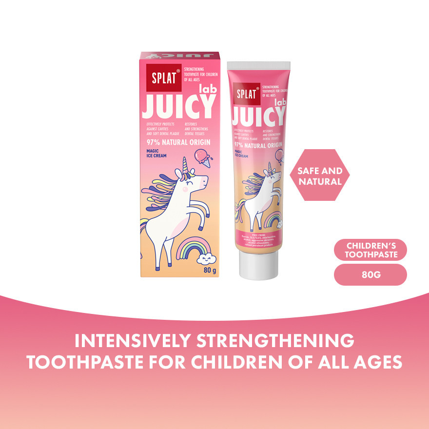 Splat Juicy Lab Magic Ice-Cream Toothpaste 80g | Shopee Malaysia