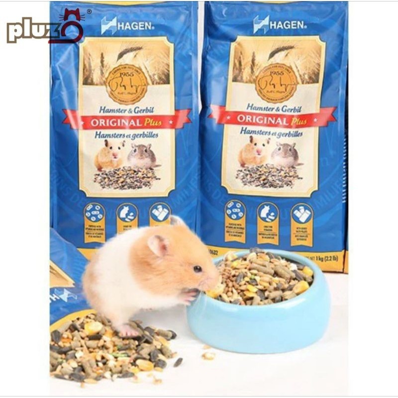 🐹REPACK 500g 🐹 Original Plus Hamster Gerbil Food Makanan Hamster Seeds ...