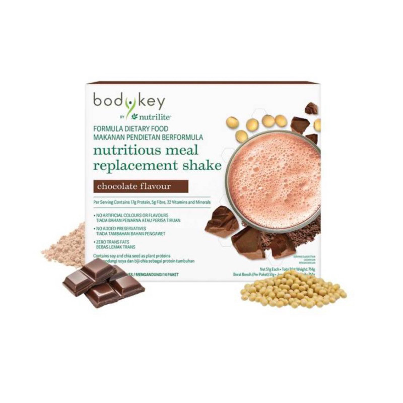 [spotgoods]BodyKey by Nutrilite Meal Replacement Shake (berry/chocolate ...