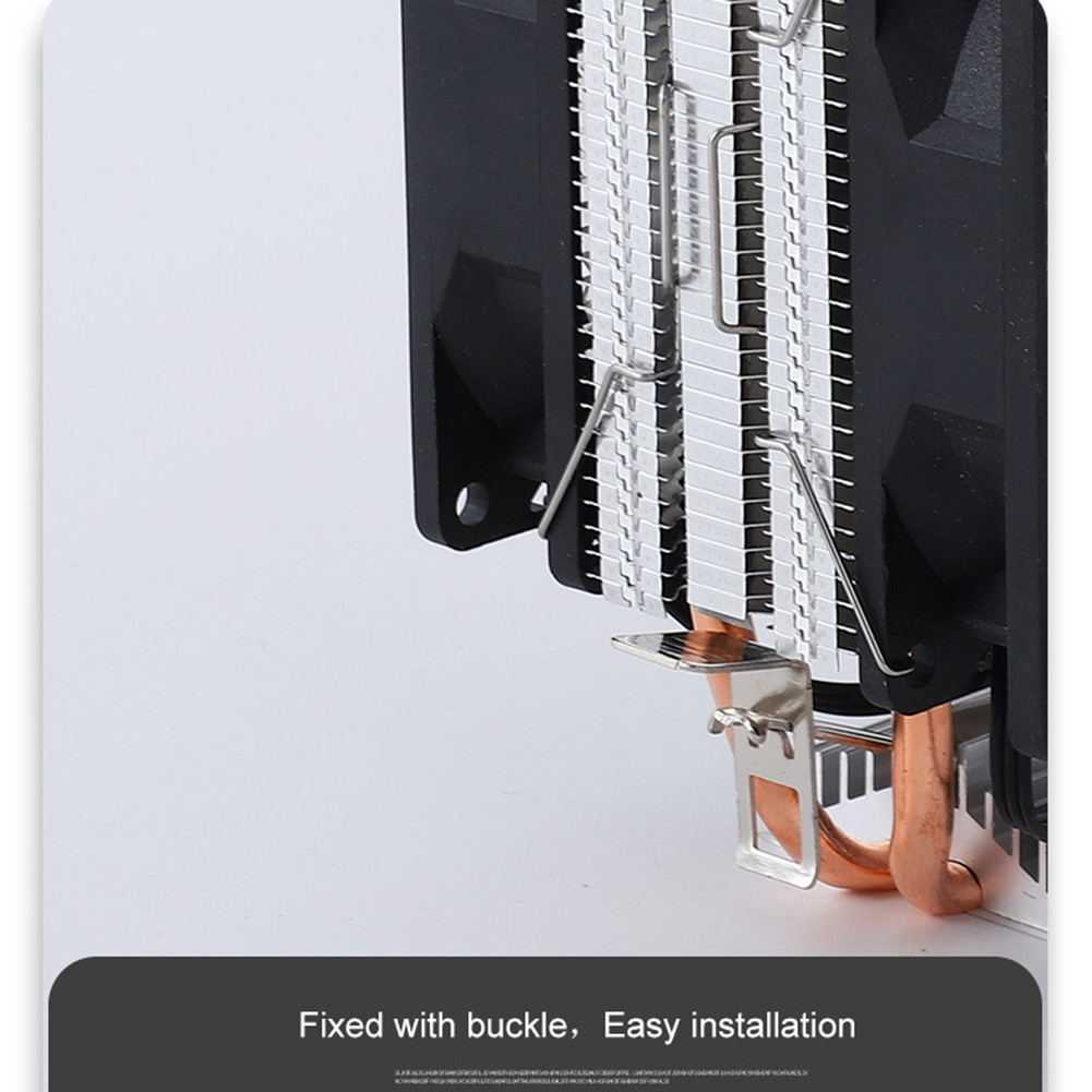X200 CPU Cooler Radiator 2 Heatpipe 3Pin 2000RPM Cooling Fan for Intel ...