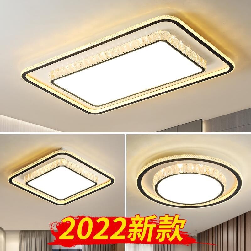 Lampu Ruang Tamu Besar Borong 2025 Lampu Siling LED Kristal Mewah Mewah ...