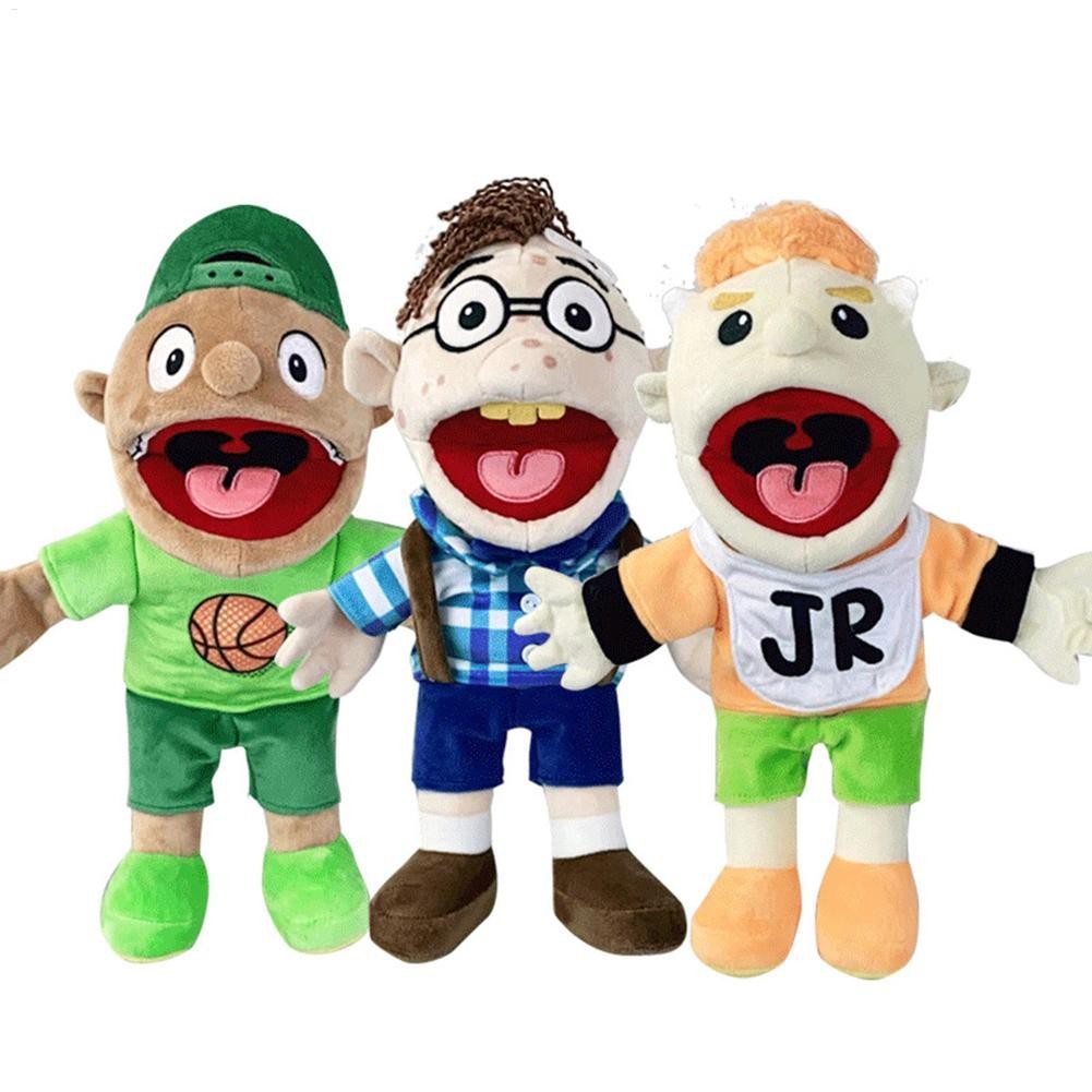 Jeffy Hand Puppet Feebee Rapper Zombie Plush Doll Toy Talk Show Muppet ...