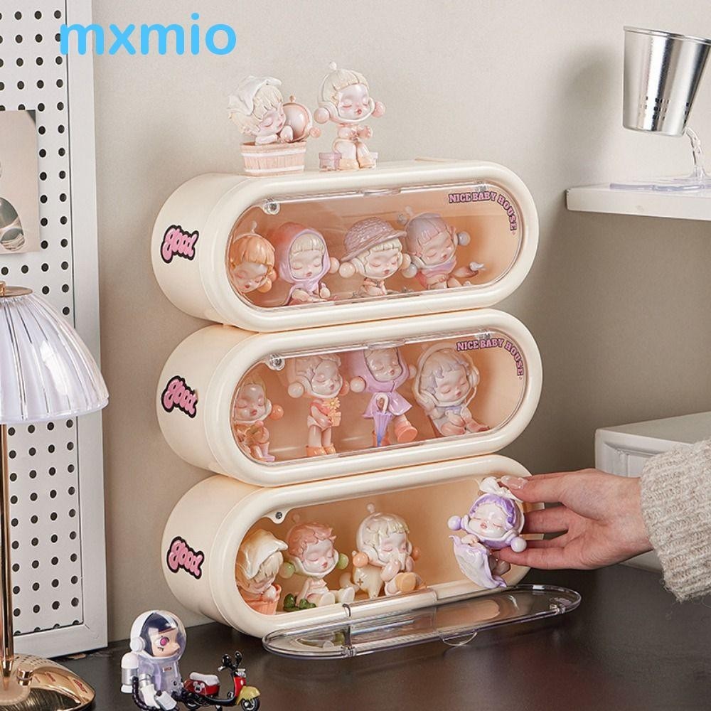 MXMIO Figures Display Rack, Wall Mounted Transparent Acrylic Display ...