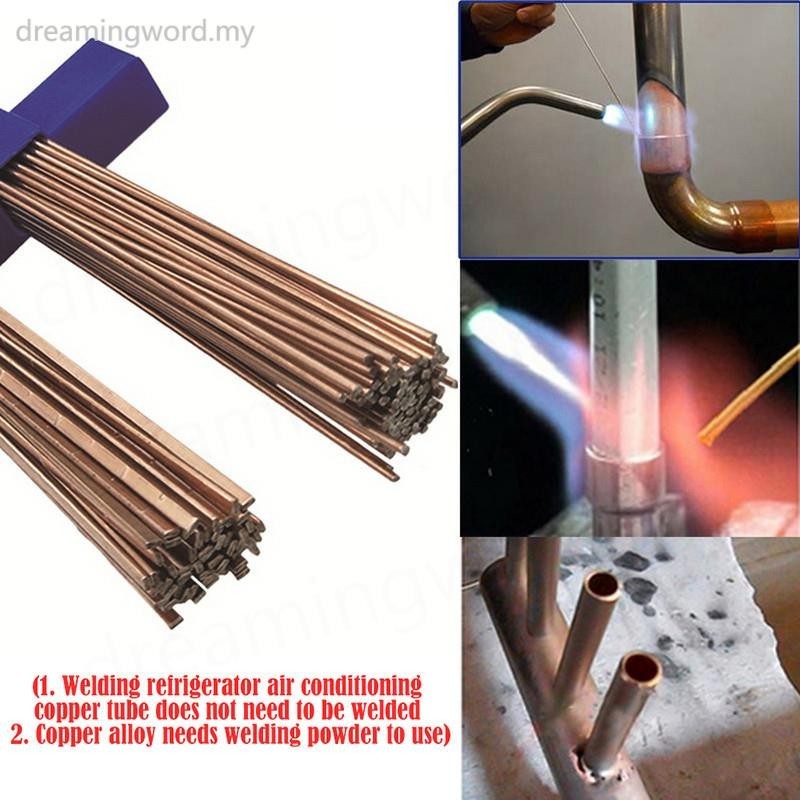 Ready Stock 5/10/20 Pcs Welding Rod Brazing Rod Set Welding Supplies ...