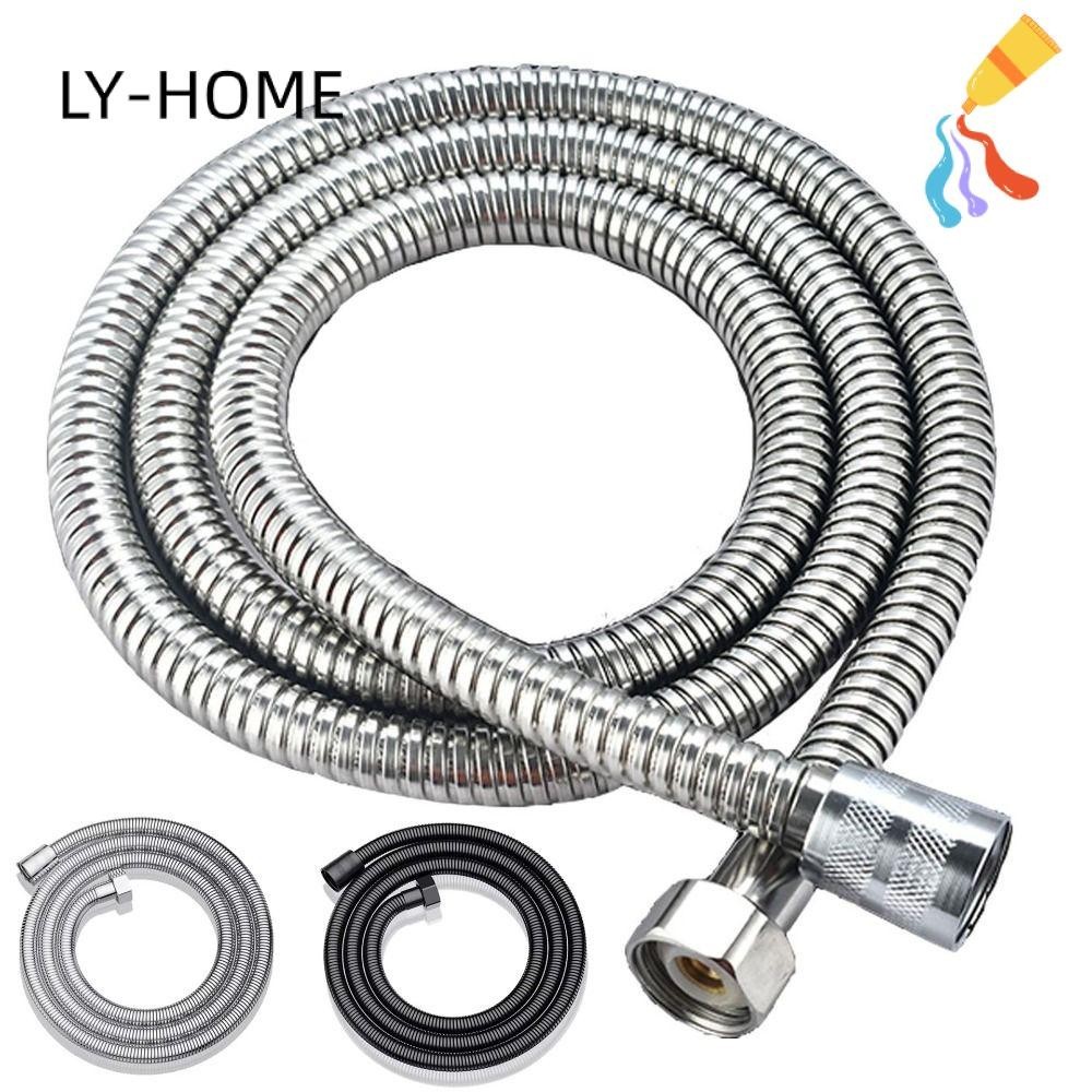 LYHOME Shower Extension Tube, High Pressure Stainless Steel Handheld Shower Head Hose