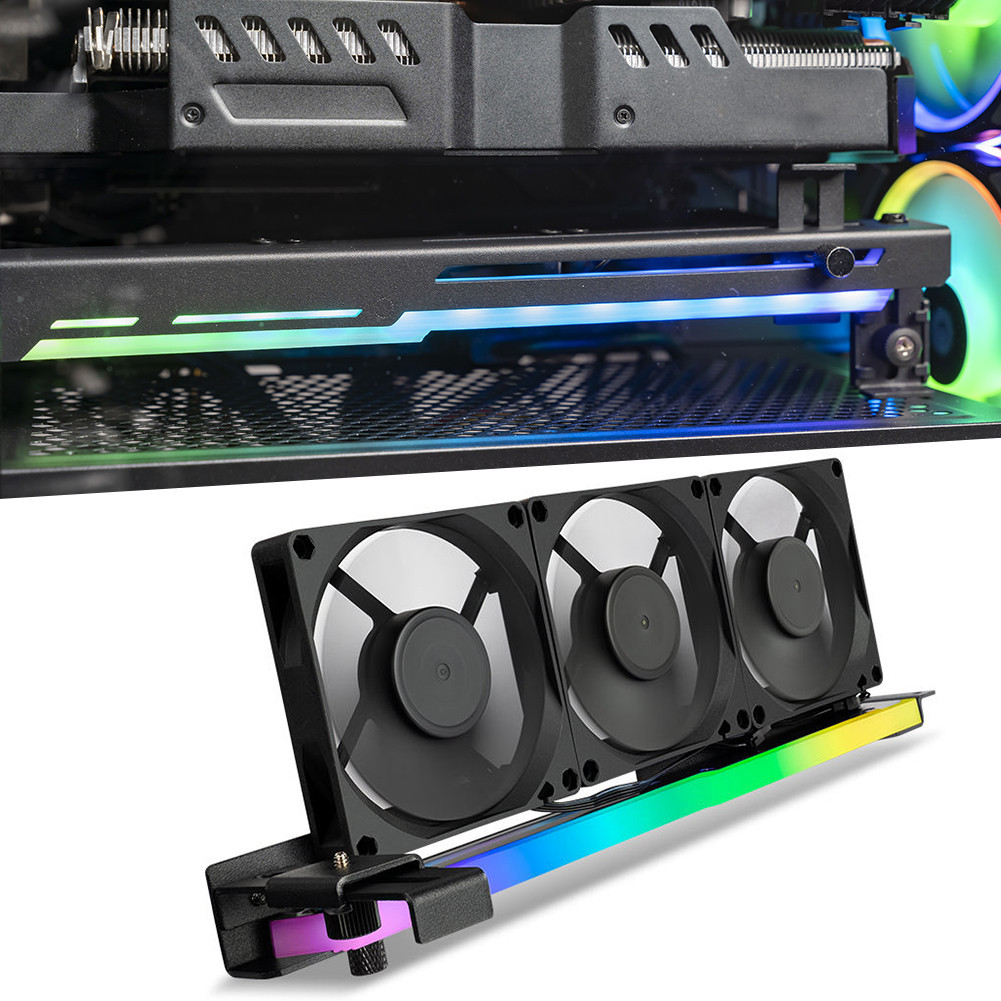 keepdreaming LF# 2 in 1 Graphics Card Cooler Solid 5V 3Pin ARGB ...