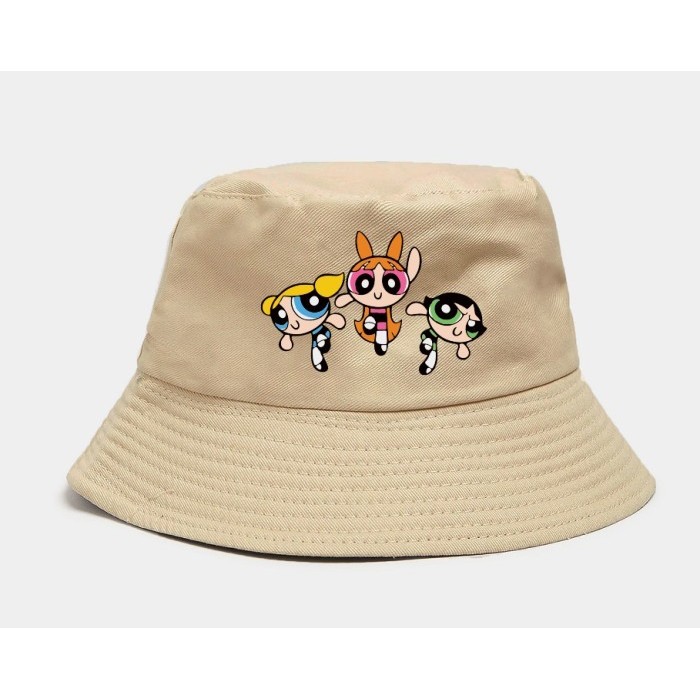 Powerpuff Girls Bubbles Blossom Buttercup Bucket Hat | Shopee Malaysia