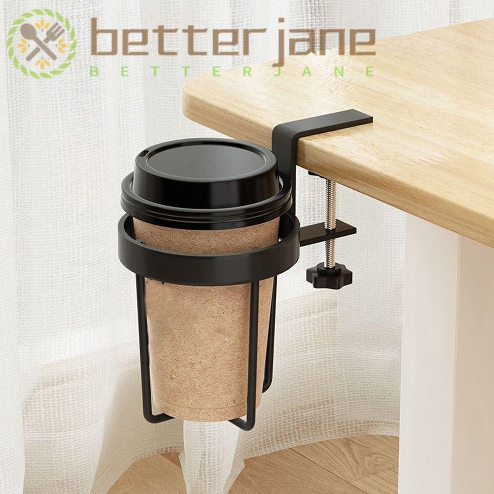 BETTER-JANE Cup Storage Rack, Anti Spill Punch-free Desk Cup Holder ...