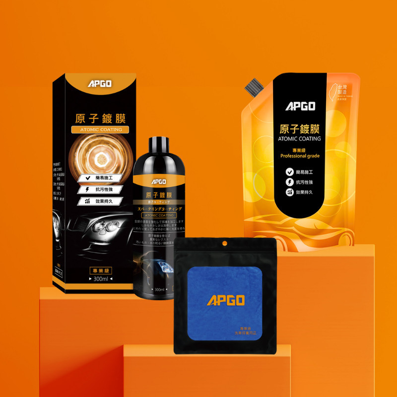 APGO Atomic Car Nano Coating Set - 3 item | Shopee Malaysia