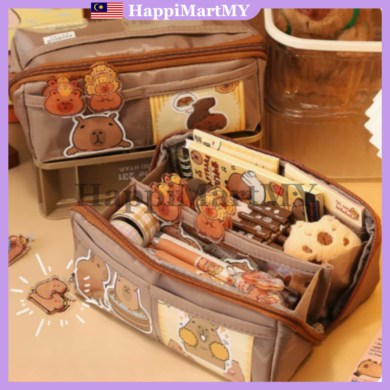Cute Kapibala Stationery Set Birthday Present Children Student Back To School Gift Study  Supplies Kawaii Kids Prize Gift