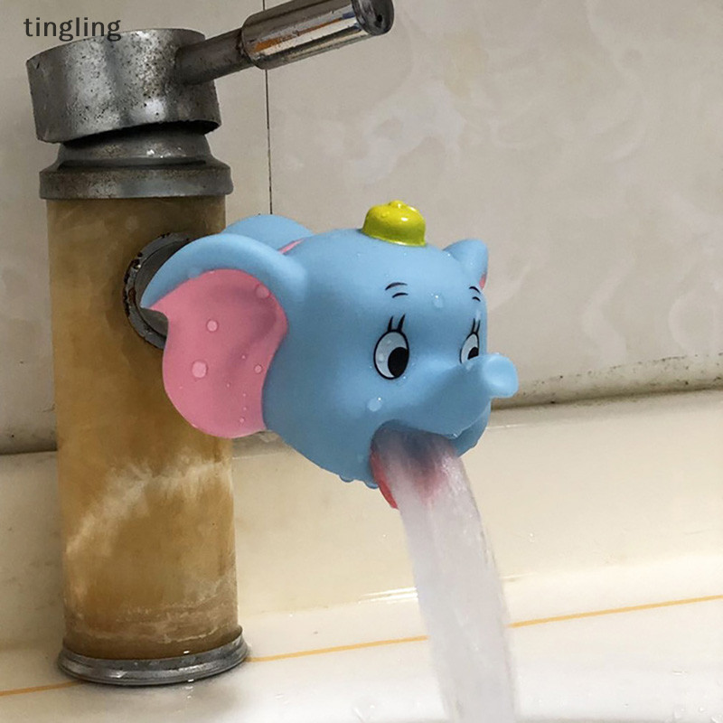 MY Cute Animal Faucet Extender Children Help Washing Hands Sink Water ...