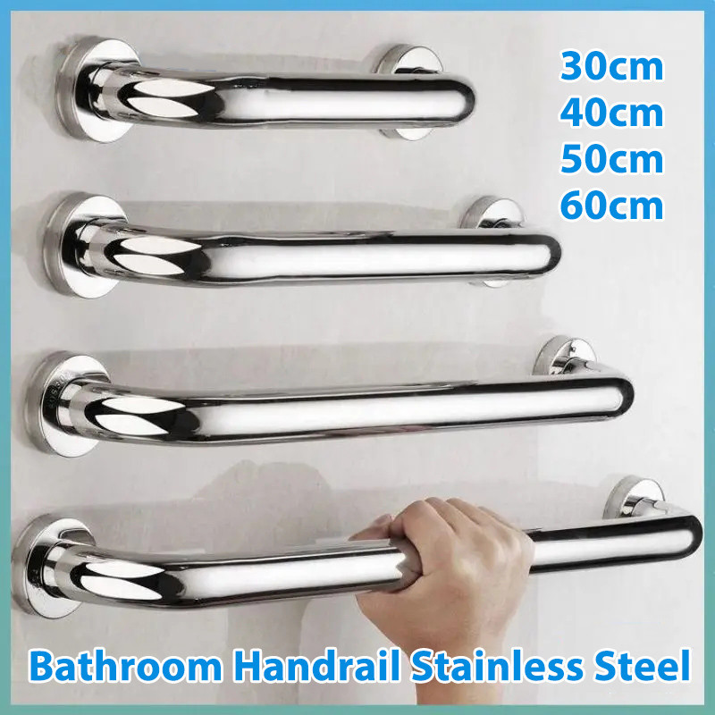 Bathroom Shower Safety Grab Bar Barrier-free Stainless Steel Toilet ...