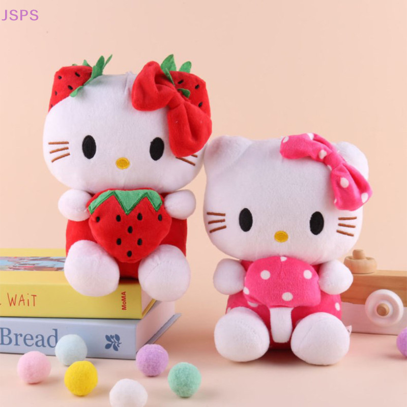 Jsps Hello Kitty Plush Toy Plushies Sanrio Doll Kuromi Home Decoration