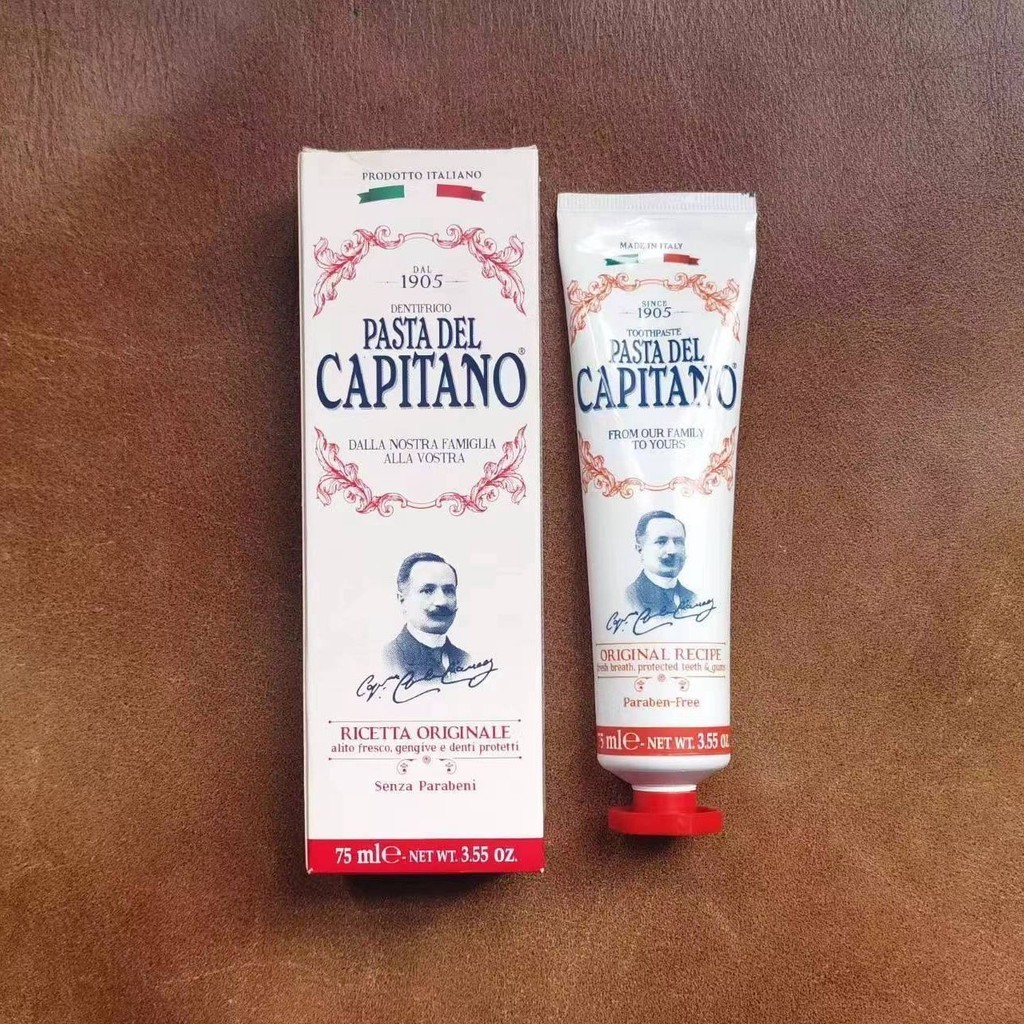 Old Captain Italy Original Imported Toothpaste Italian Classic ...