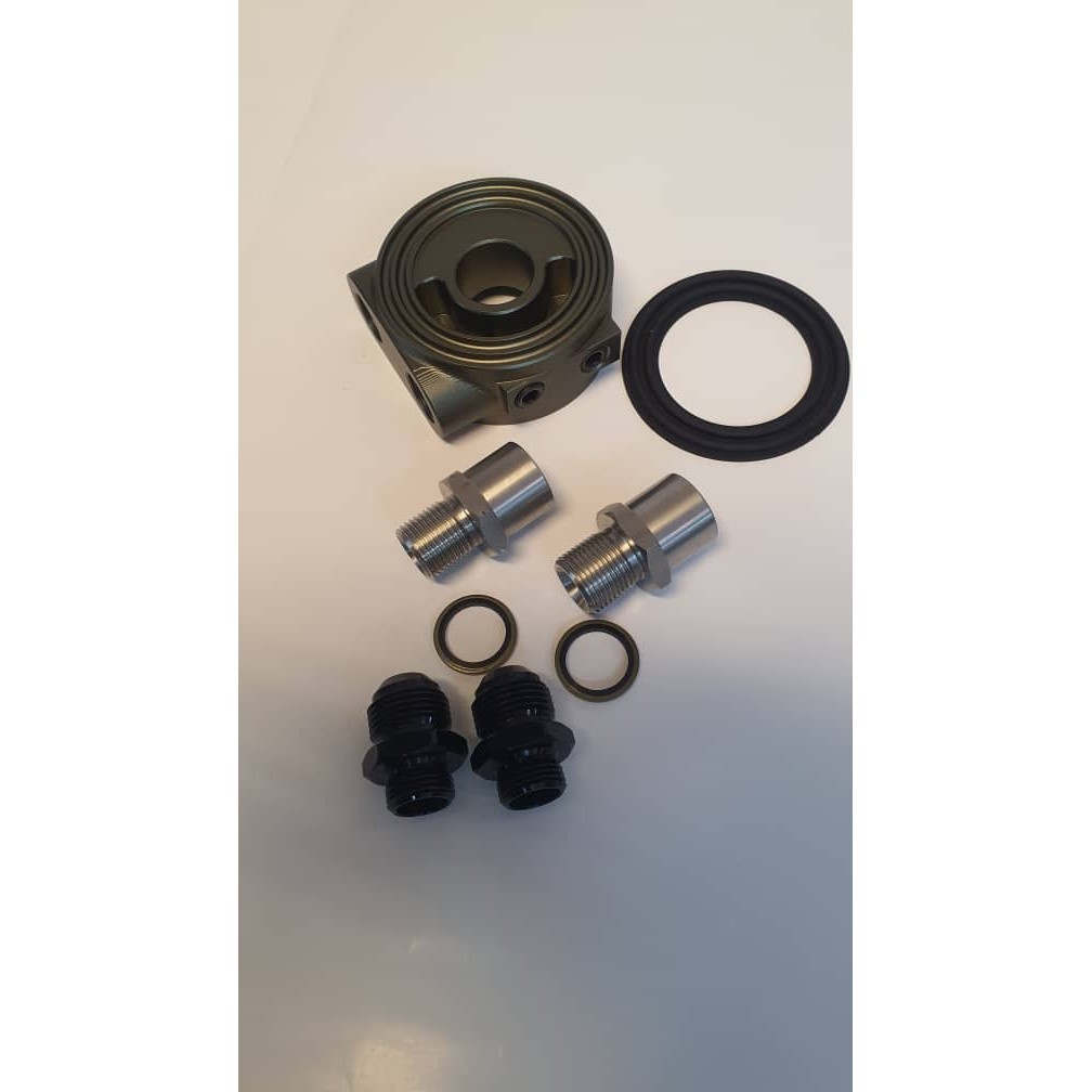 Universal SK Custom AN10 Oil Cooler Sensor Adaptor Oil Pressure Oil ...