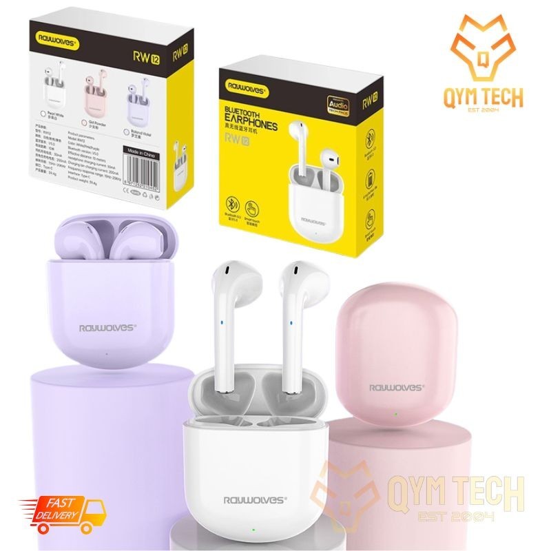 RAYWOLVES RW12 TRU WIRELESS BLUETOOTH HEADSET | Shopee Malaysia