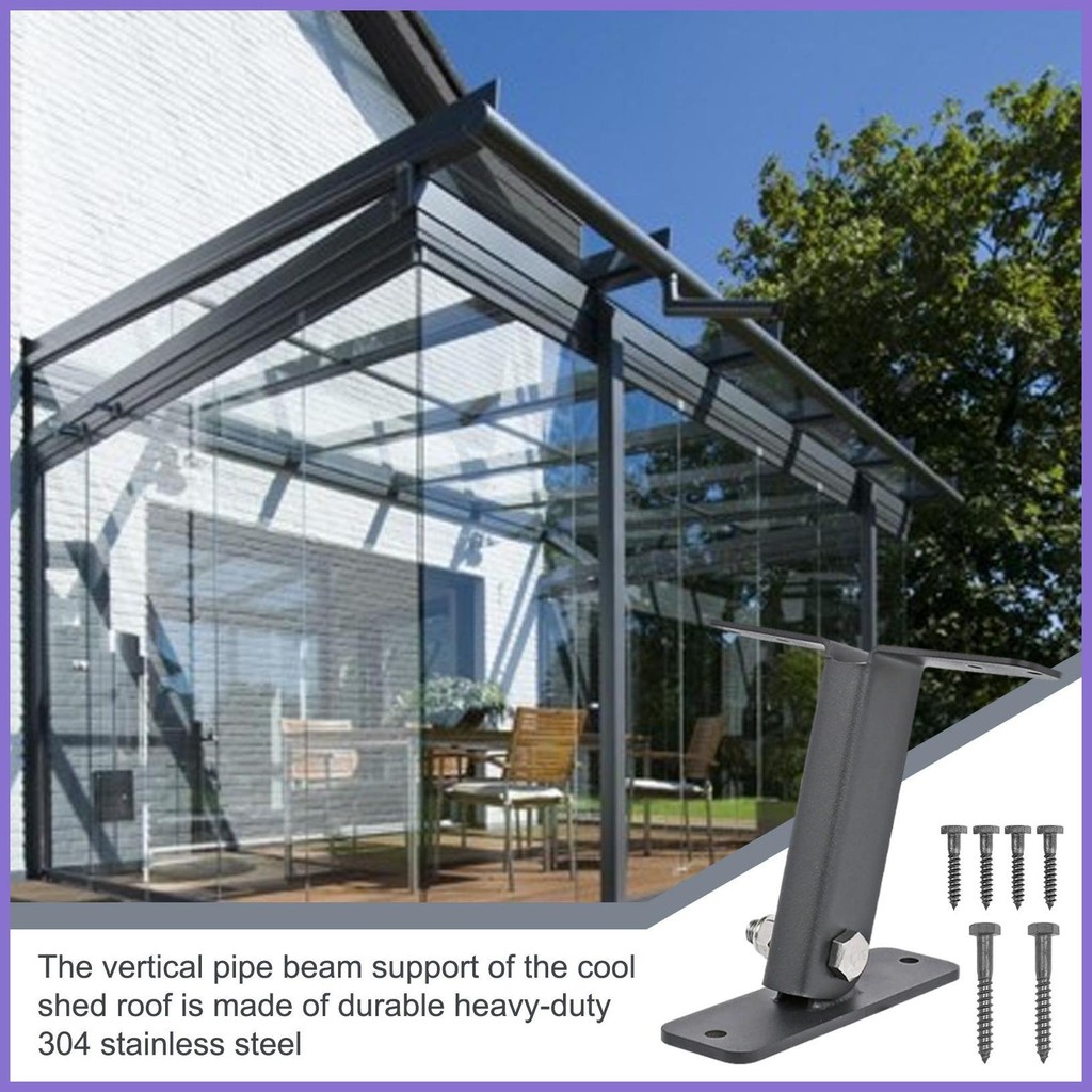 Roof Riser Beam Bracket 3X Pergola Bracket Stainless Steel Roof Riser ...