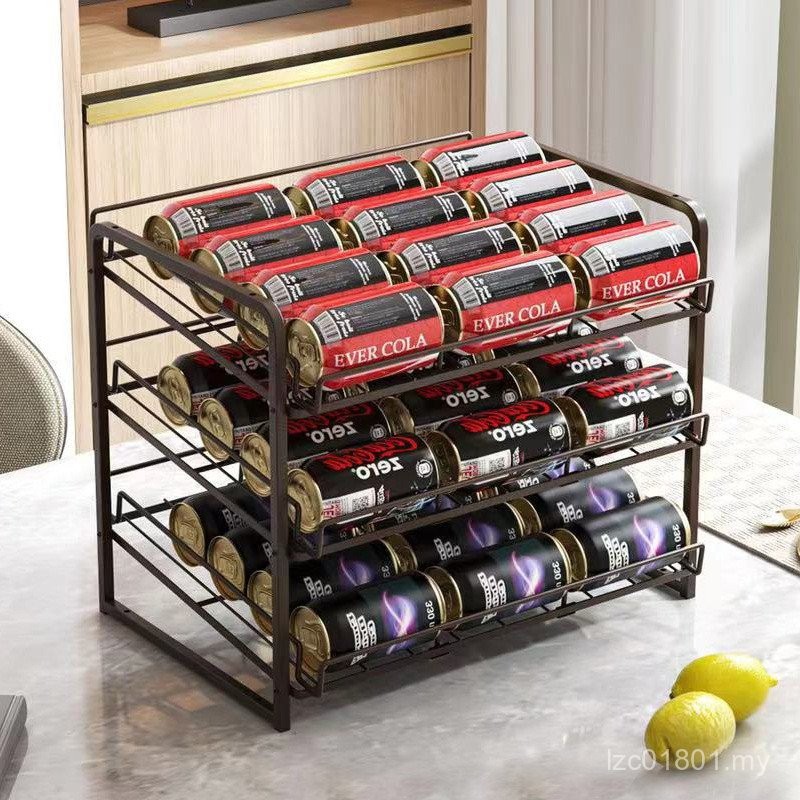 Japanese-style Automatic Cola Soda Rolling Rolling Style Storage Rack ...