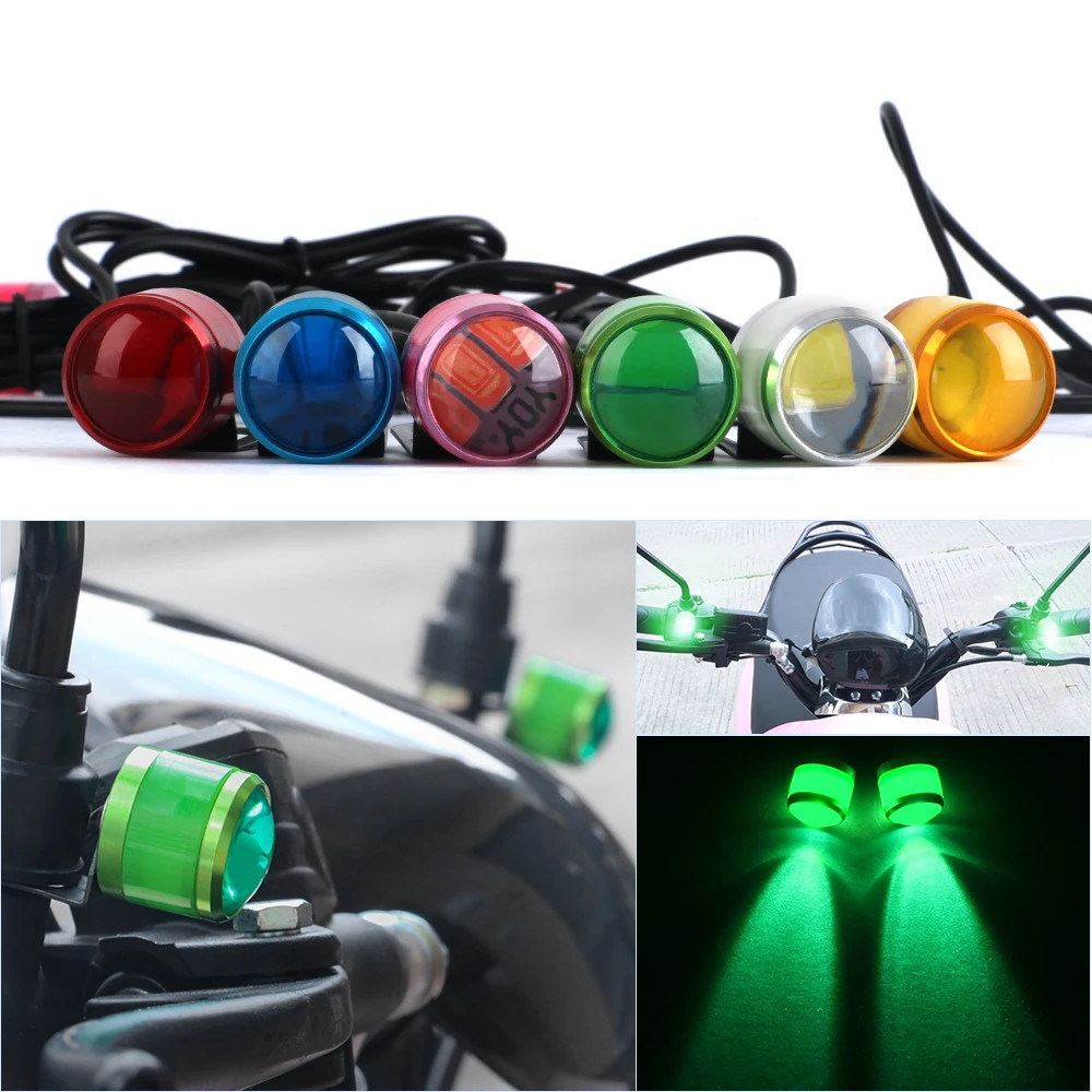 2pcs 12V LED Eagle Eye Lights 3LED 5630 Strobe Flashing Turn Signals ...