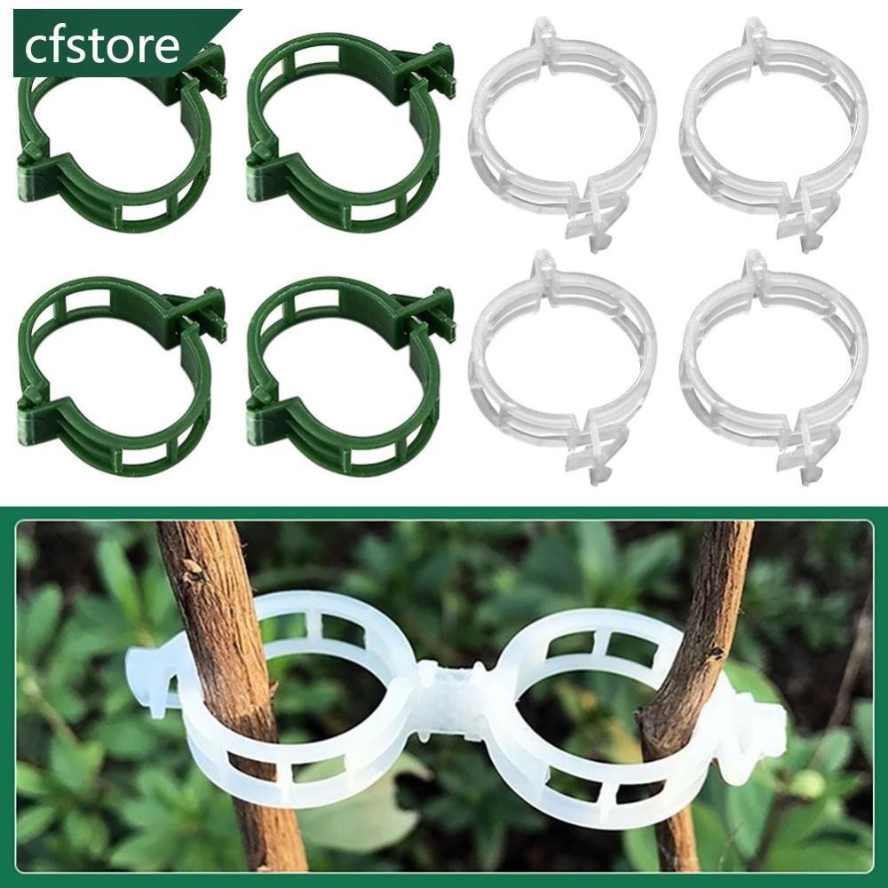 Cfstore 15010050pcs Plastic Plant Support Clips Reusable Plant Vine Protection Grafting Fixing 7166