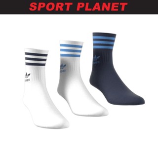adidas Bunga Unisex Enjoy Summer Mid Cut Crew Socks 3 Pairs accessories ...