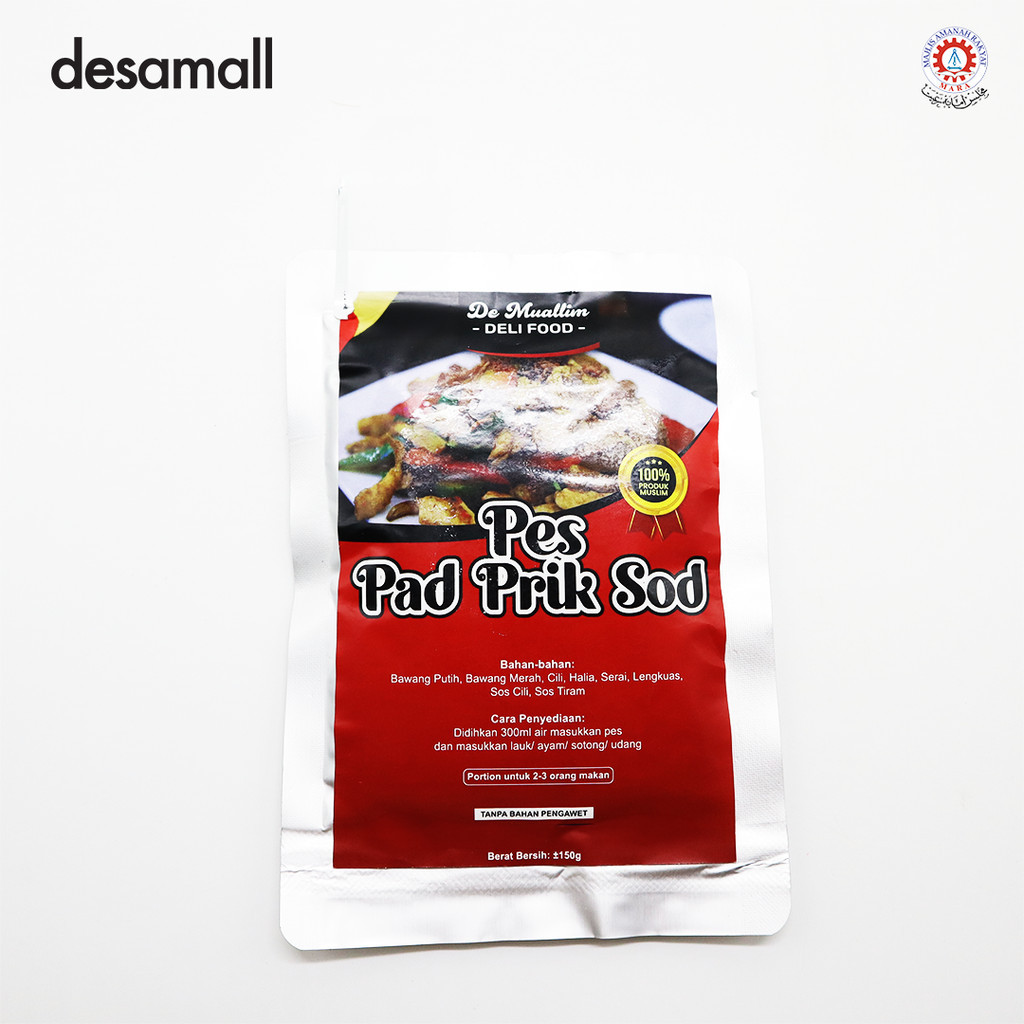 DE MUALLIM DELI FOOD Pes Pad Prik Sod (150g) | Shopee Malaysia