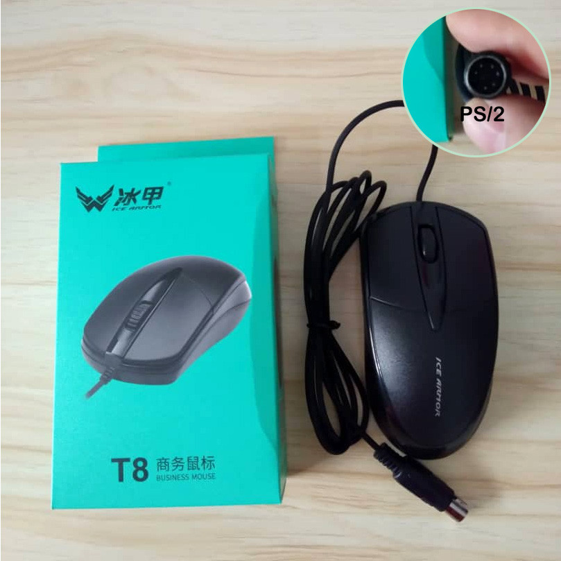 PS2 / PS/2 Wired Mouse For Pc Desktop | Shopee Malaysia