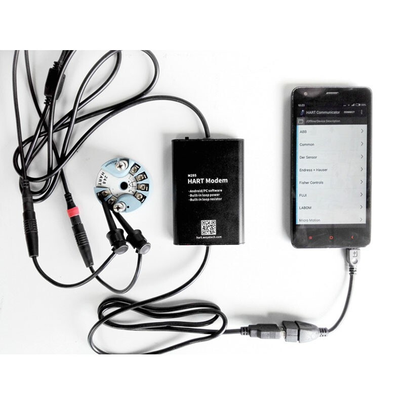 M295 USB HART Modem Replaces Handheld Communicator for TREX & 475 pe66 ...