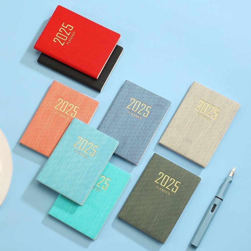 Diary Weekly Planner, Pocket with Calendar 2025 Agenda Book, Mini A7 To ...