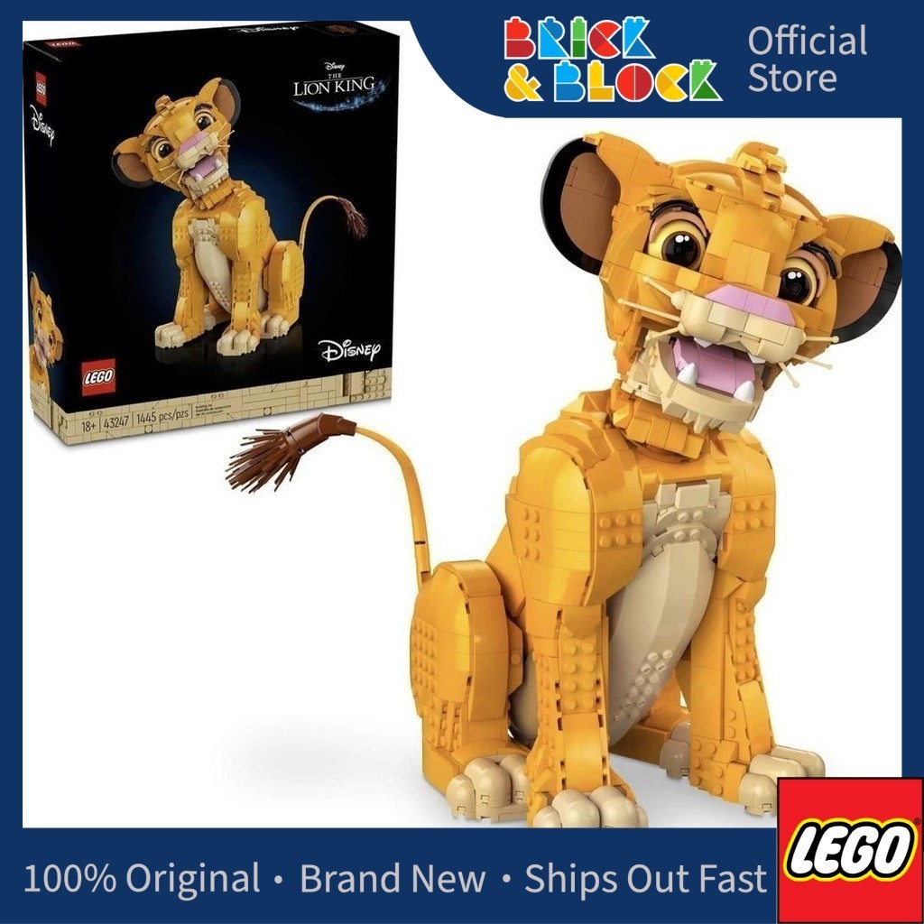 LEGO 43247 Young Simba the Lion King LEGO Disney Shopee Malaysia