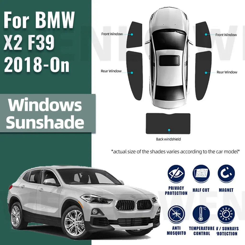 Car Sunshade curtain For BMW X2 F39 20182023 Car Sunshade Shield Front