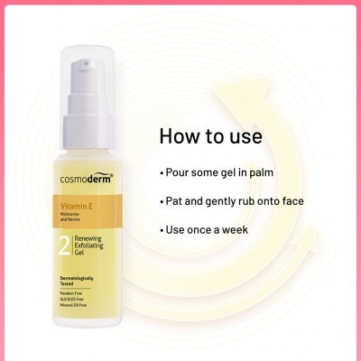 Cosmoderm Vitamin E Renewing Exfoliating Gel 30ml | Shopee Malaysia