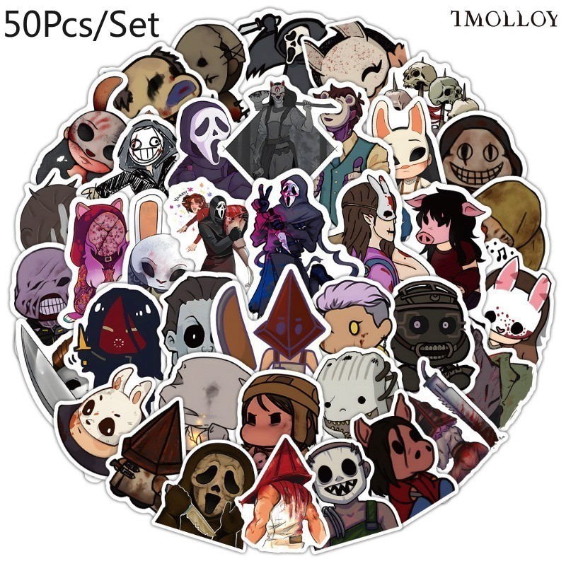 [T] 50Pcs/Set Dead By Daylight Stickers Waterproof Stickers Decal for ...