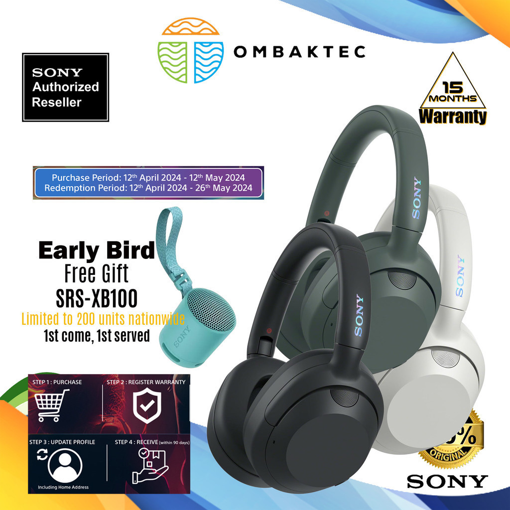 Sony WH-ULT900N ULT WEAR Wireless Noise Cancelling Headphone | ULT ...
