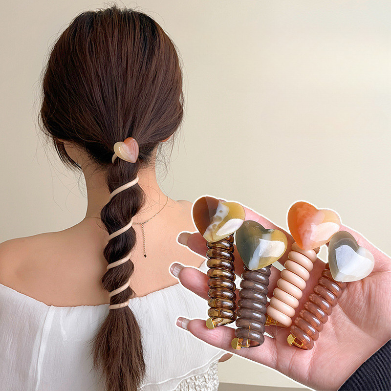 Japanese simple bubble braid rope female 2024 new advanced love ...