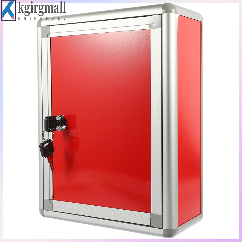 Employee Suggestion Box Outdoor Combination Lock Black Mailbox Boxes ...
