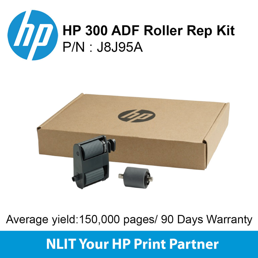 HP 300 ADF Roller Replacement Kit (J8J95A) Shopee Malaysia