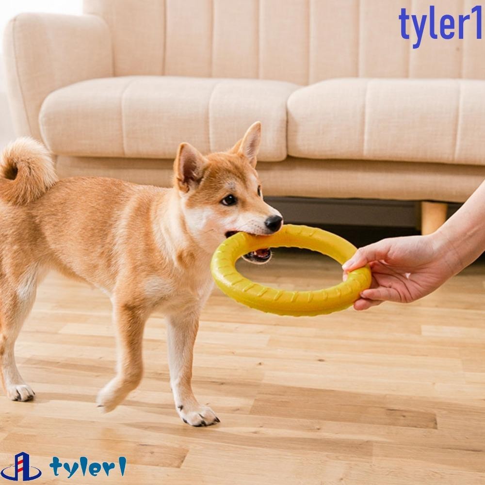 TYLER1 Pet Flying Discs 2023 Soft with rope Elastic Bite resistance ...