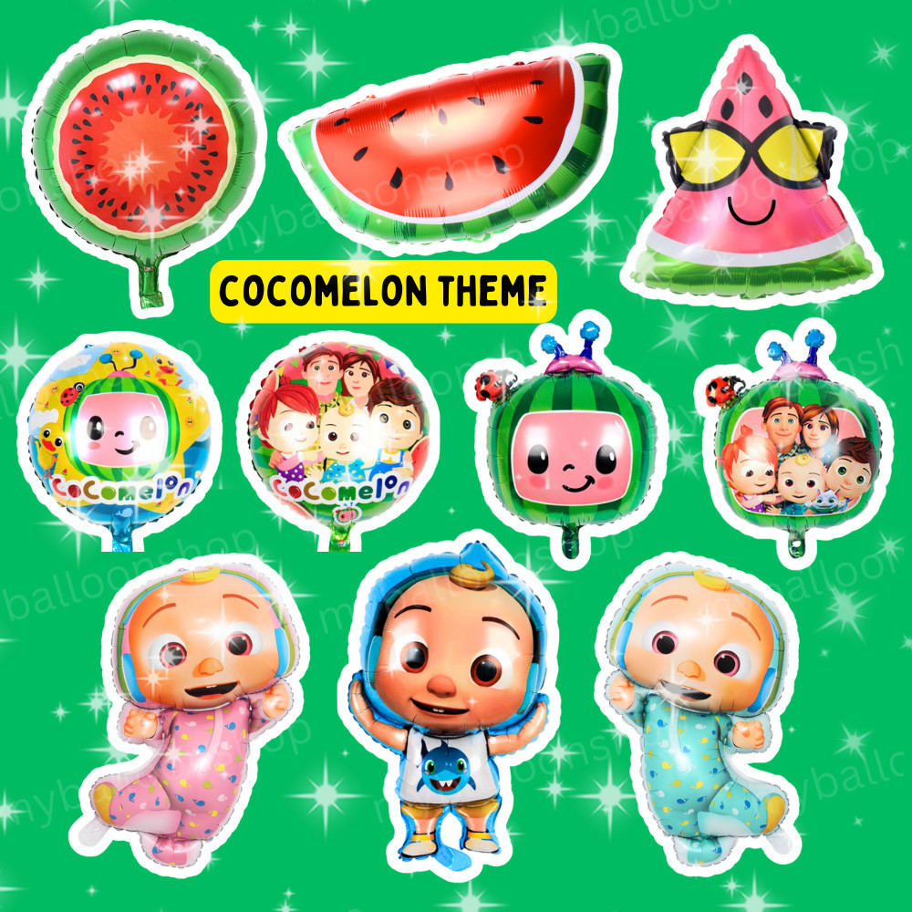 Cocomelon Printed Cartoon Foiled Balloons | Shopee Malaysia