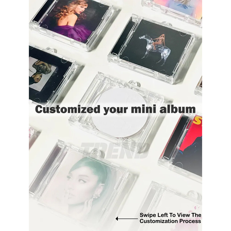 DIY Customization 】 Mini Album Keychain Handmade NFC Induction Taylor ...