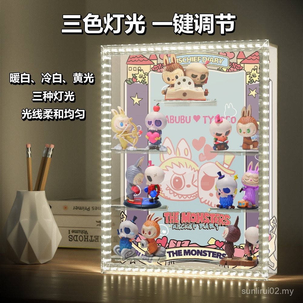 Labubu Naughty Diary Photo Frame Storage Box THE MONSTERS Series Figure ...