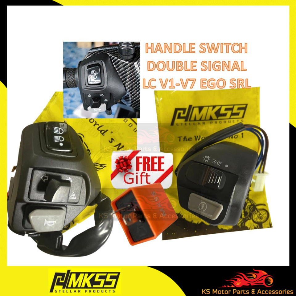 MKSS LCV1-V7 Double Signal On Off Handle switch EGOS SRL110 EGOS EGO ...