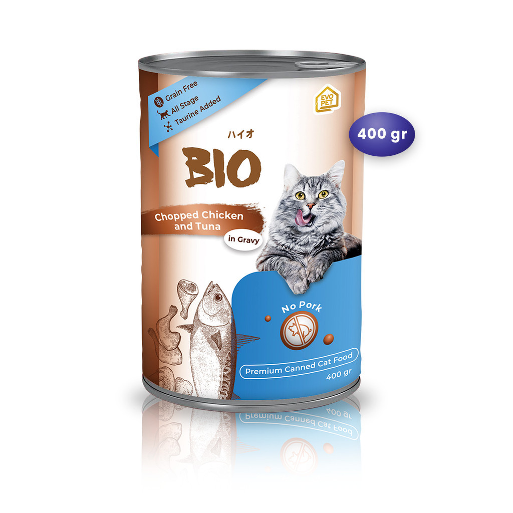 Bio Cat Premium Can Chicken & Tuna Cans 400 gr | Shopee Malaysia