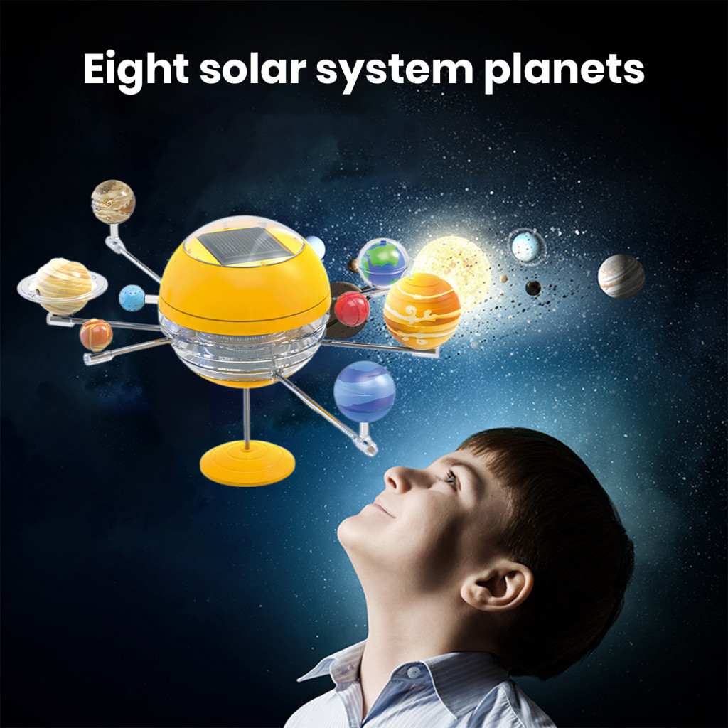 Solar System Model Kit Kids Planet Model Set Stem Educational Solar ...