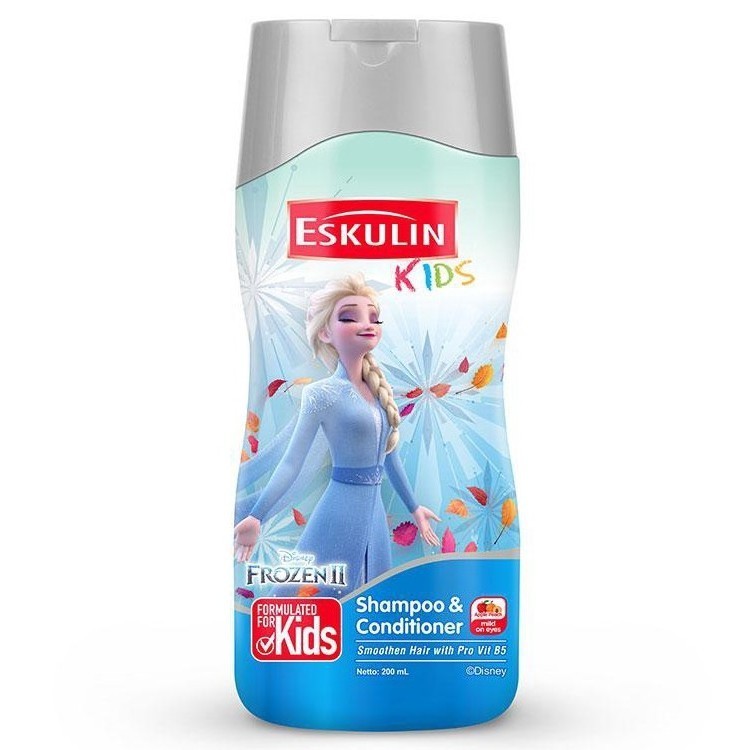 Eskulin Kids Shampoo & Conditioner Princess (Frozen Elsa / Anna ...