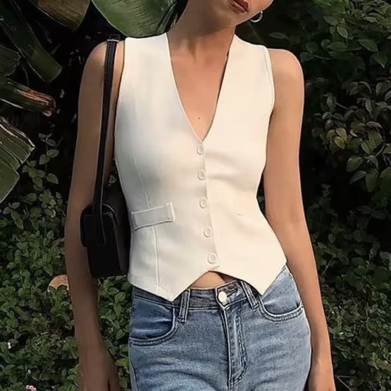 v-neck-suit-vest-women-retro-slim-fit-sleeveless-vest-for-summer